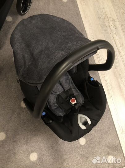 Коляска 3 в 1 Cam Techno Soul (шасси Scratch Grey)