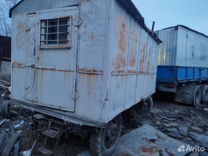 Вагончик бытовка на колесах