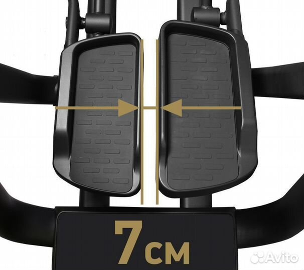 Эллиптический тренажер профессиональный bronze GYM