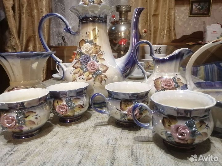 Сервиз Кисловодский фарфор кофейный новый