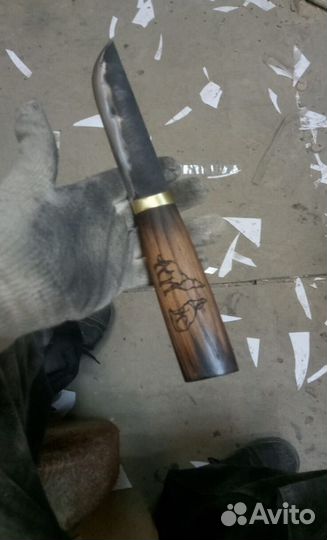 Нож якутский охотничий