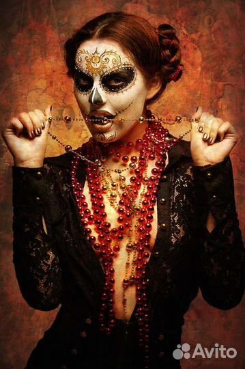 Грим и фотосессии на хэллоуин