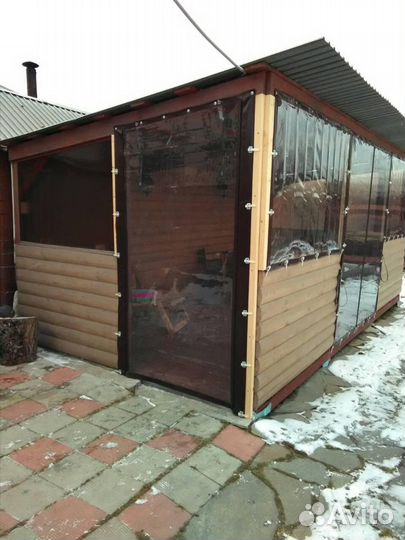 Мягкие окна Воронеж, шторы пвх