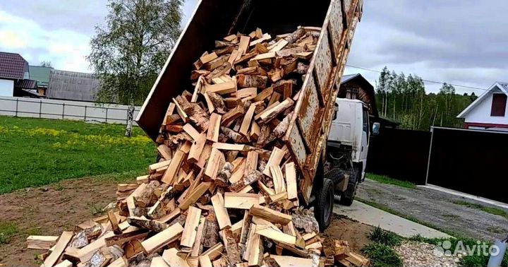 Дрова колотые