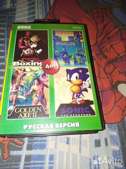 Картриджи на sega