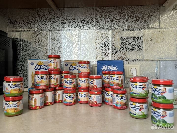 Бронь до 30.06.24 Детское питание агуша