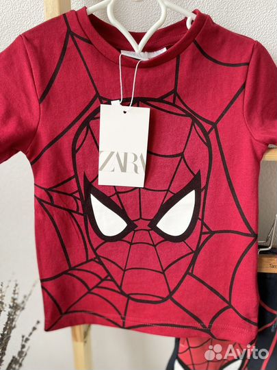 Костюм шорты+футболка на мальчика Spiderman Zara