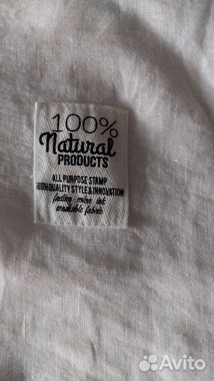 Платье туника 48 50 лён / хб