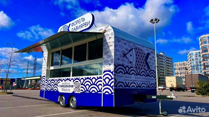 Фудтрак, автолавка, торговый прицеп купава