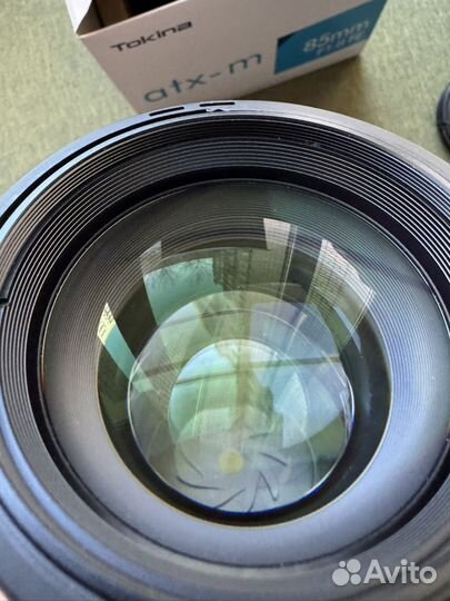 Объектив Tokina 85mm f1.8 fe for Sony