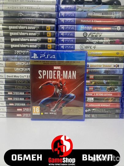 Marvels Spider-Man goty PS4