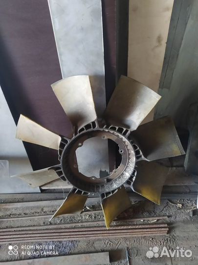 Крыльчатка вискомуфты на маз ямз-650.1308012