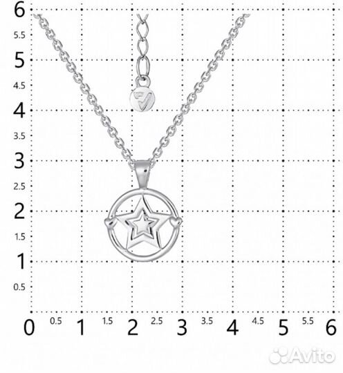 Новое серебяряное колье 925 пробы