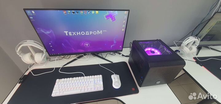 Современный компьютер на i3-10105F/16Гб/8Гб/1Тб
