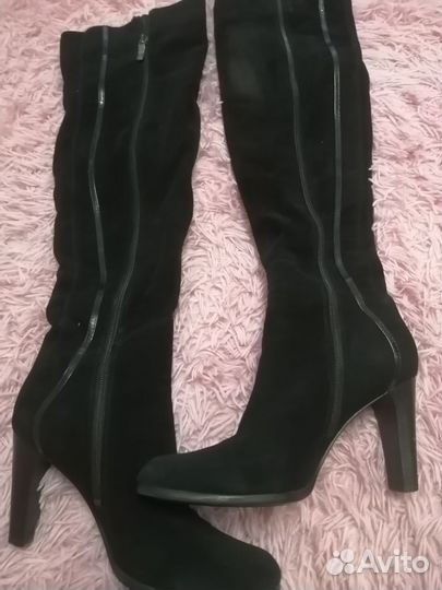 Сапоги осень весна женские ботфорты 36