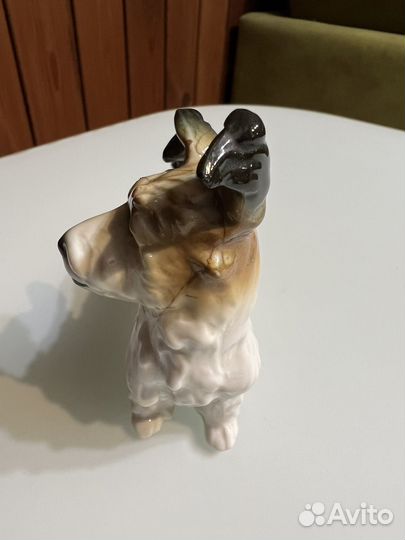 Карл энс Скотч терьер фарфор статуэтка германия