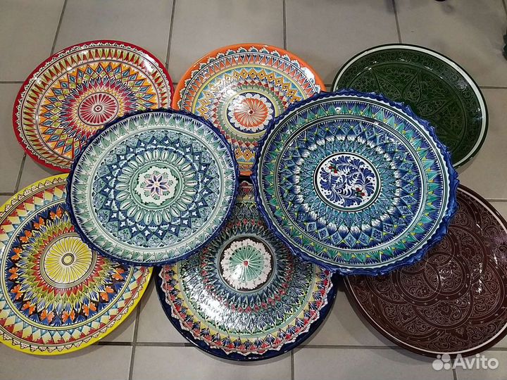 Узбекский ляган / блюдо под шашлык