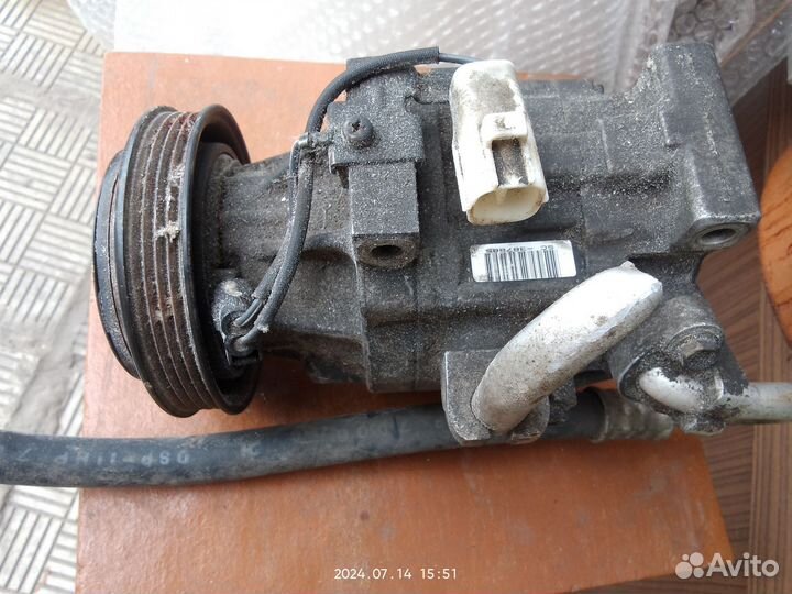 Компрессор автомобильный toyota