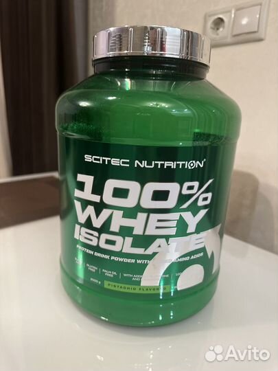 Протеин Scitec Nutrition 100 Whey Isolate ваниль