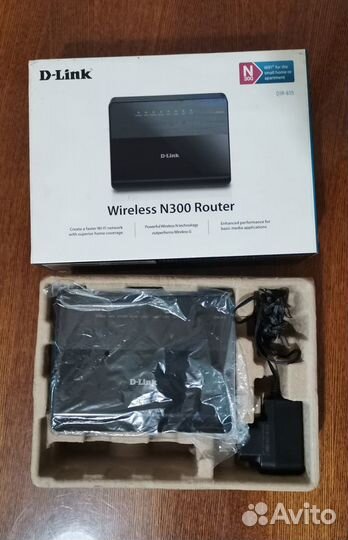 Wifi роутер D-link N300 (DIR-615A)