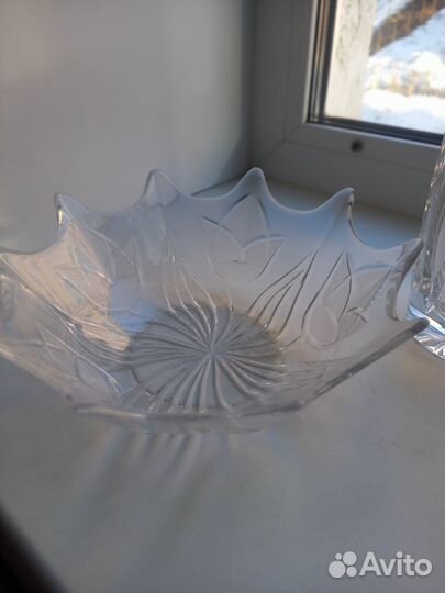 Ваза хрустальная СССР