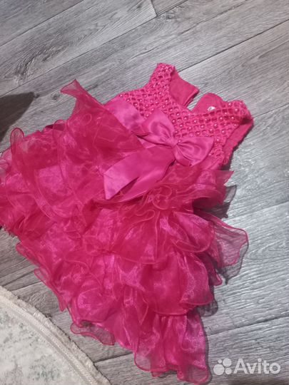 Платье для девочки 92