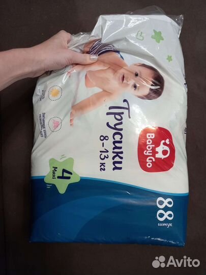 Памперсы трусики 4 baby go