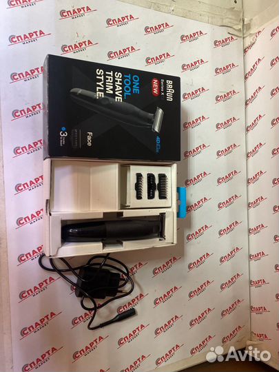 Триммер braun OneTool Series XT3 черный (дд)