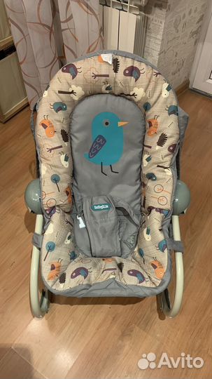 Шезлонг детский babyton