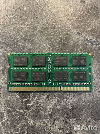 Новая Озу Samsung 4Gb 1600Mhz DDR3 Sodimm
