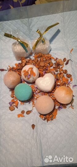 Бомбочки для ванны ручной работы