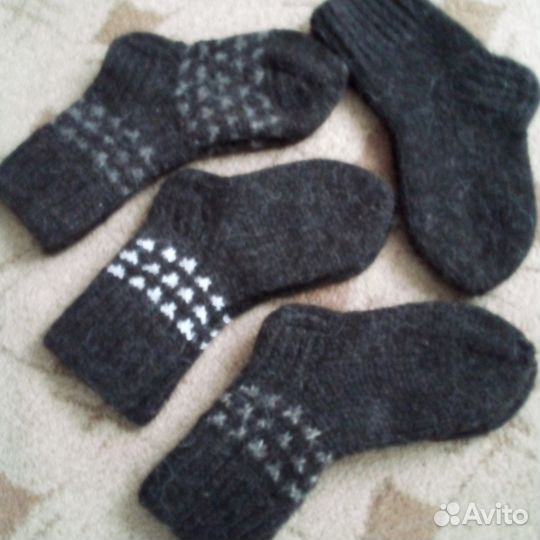 Шерстяные мужские носки ручной рабльы