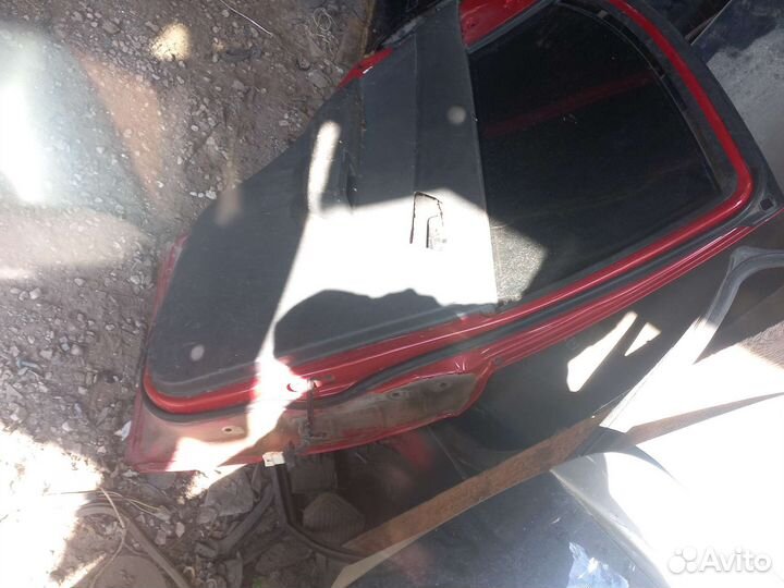 Задняя левая дверь на Шевроле авео т250