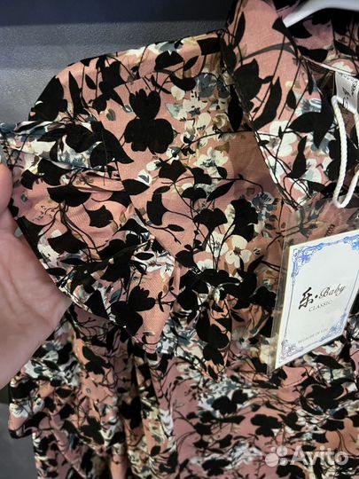 Блузка в винтажном стиле с оборками