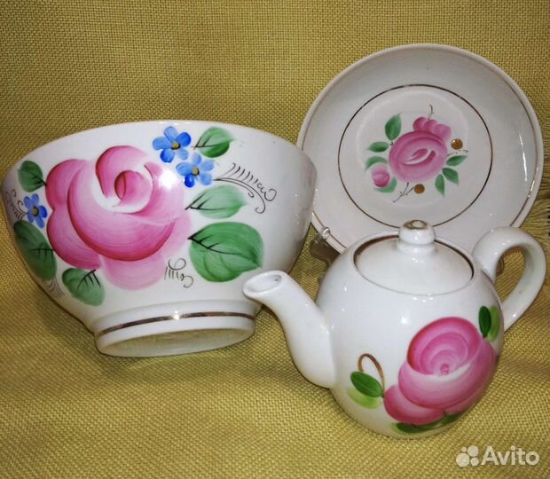 Посуда в стиле Агашки СССР