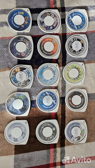 Коллекция дисков PSP