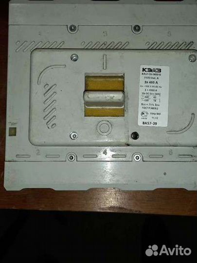 Автоматический выключатель 400а