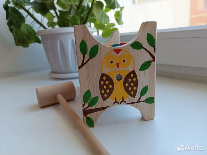 Развивающие деревянные игрушки