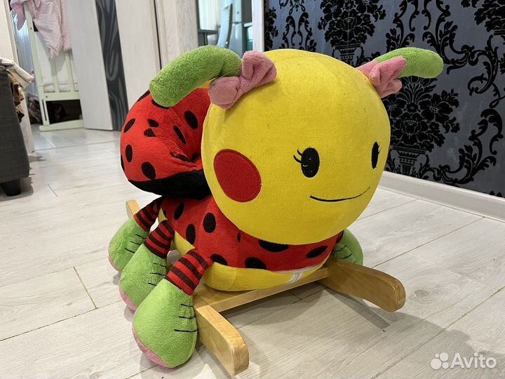 Божья коровка качалка