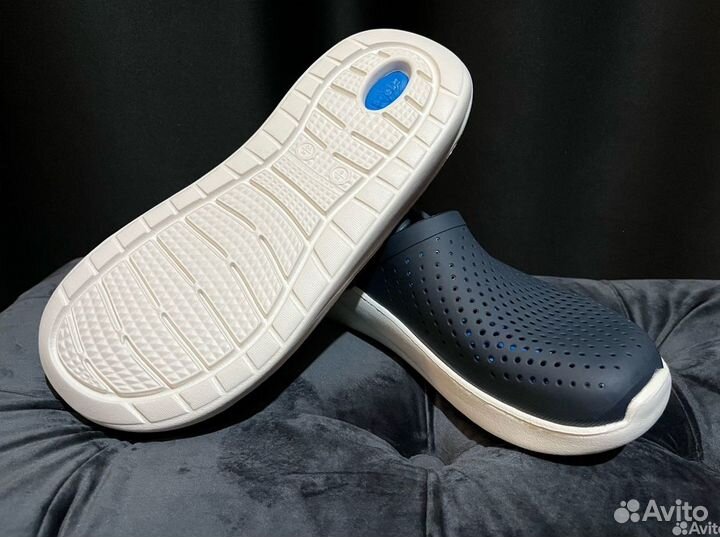 Crocs LiteRide Кроксы Сабо синие