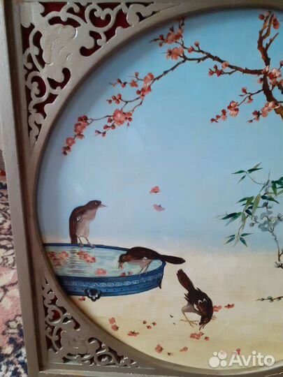 Картина птицы