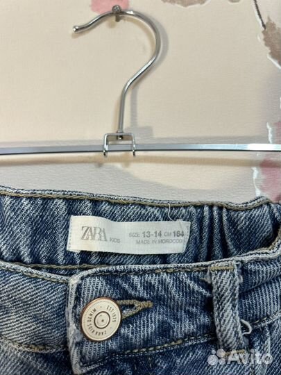 Джинсовая юбка zara