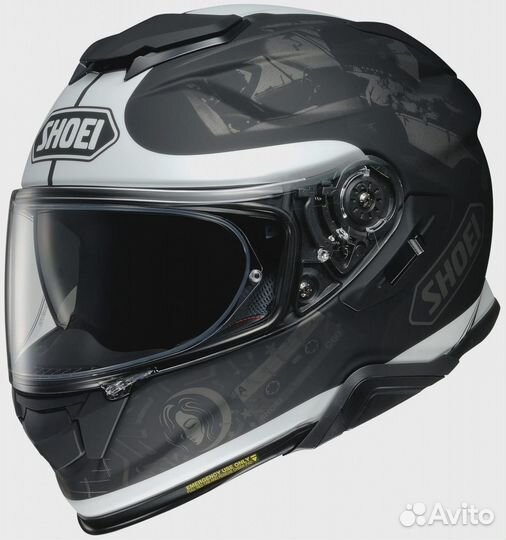 Мотошлем shoei GT-Air 2 reminisce черно-белый