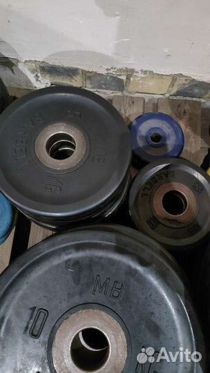 Профессиональные диски на штангу