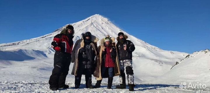 Туры на снегоходах по Камчатке