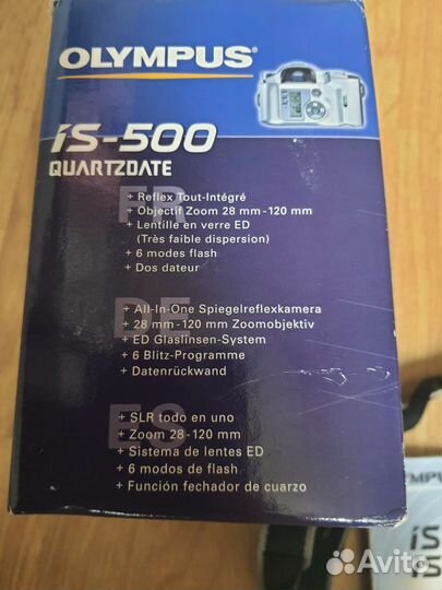 Пленочный фотоаппарат olympus