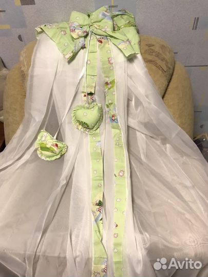 Бортики, балдахин