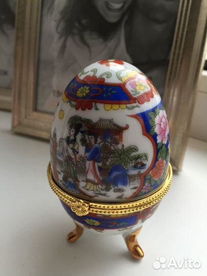 Шкатулка Яйцо Фаберже