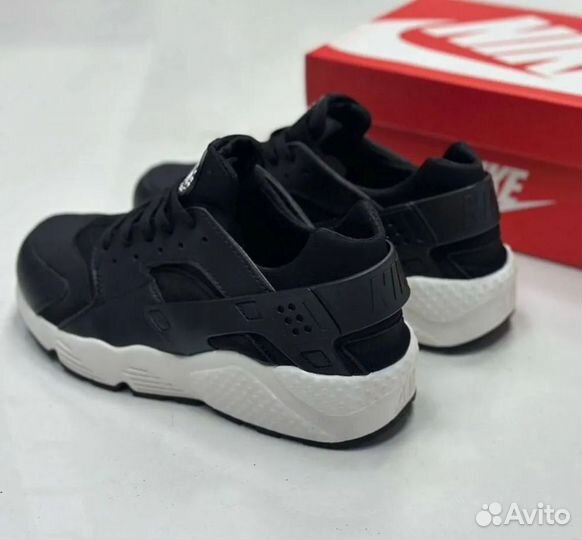 Кроссовки Nike Air Huarache (Black & White)