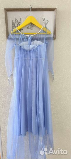 Новогодний костюм для девочки 98 104 костюм Эльзы